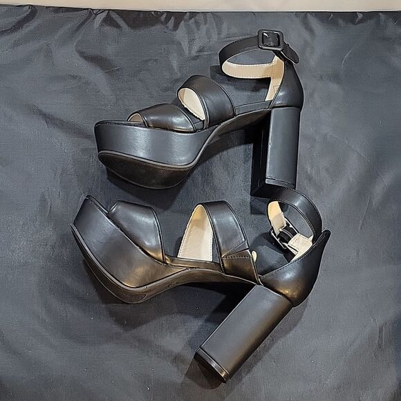 BRAND NEW SUGAR HIGH HEEL PLATFORM OPEN TOE SANDAL - Picture 10 of 15